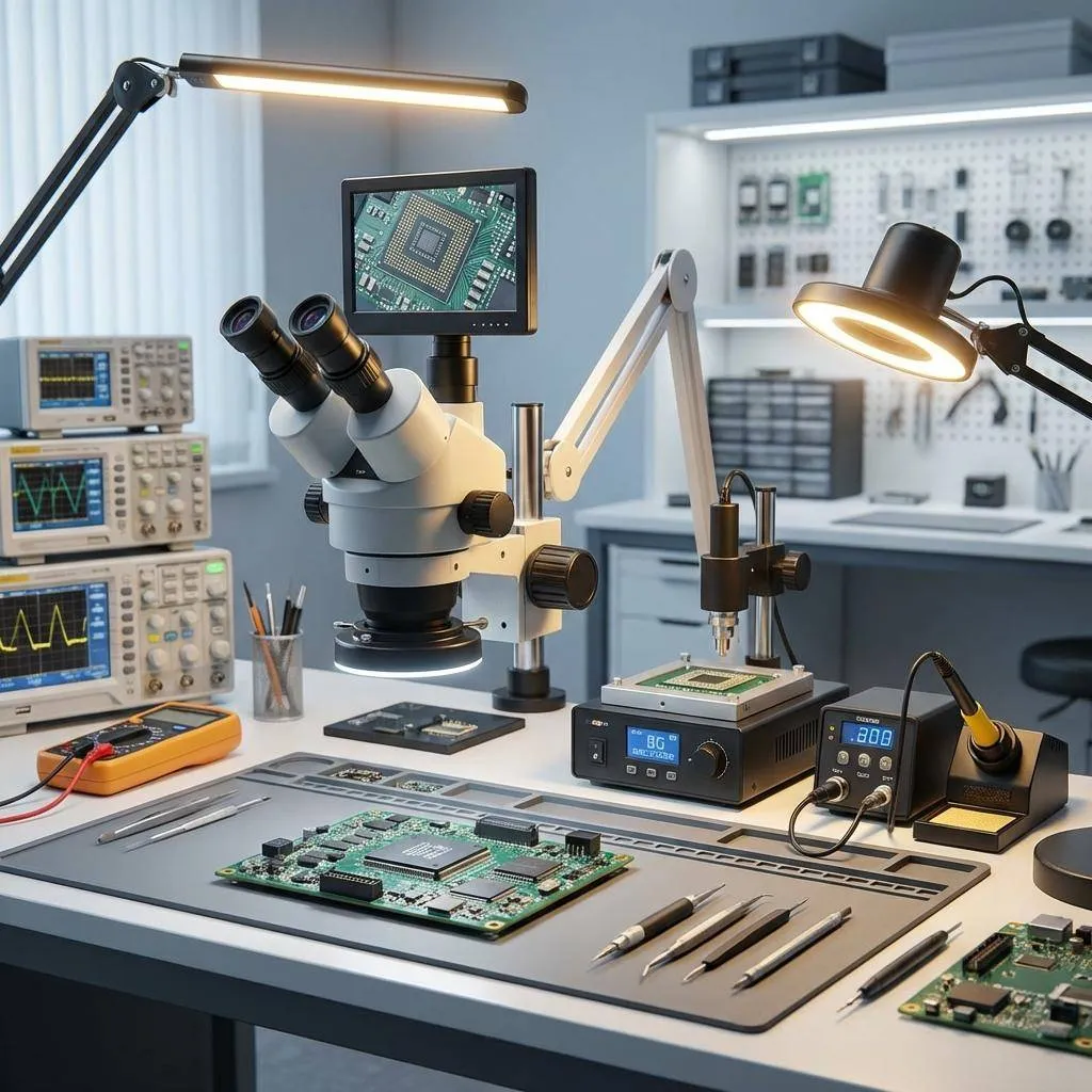 Laptop Anakart Tamiri ve Mikroskop Altında Onarım - Bilişim Bilgisayar