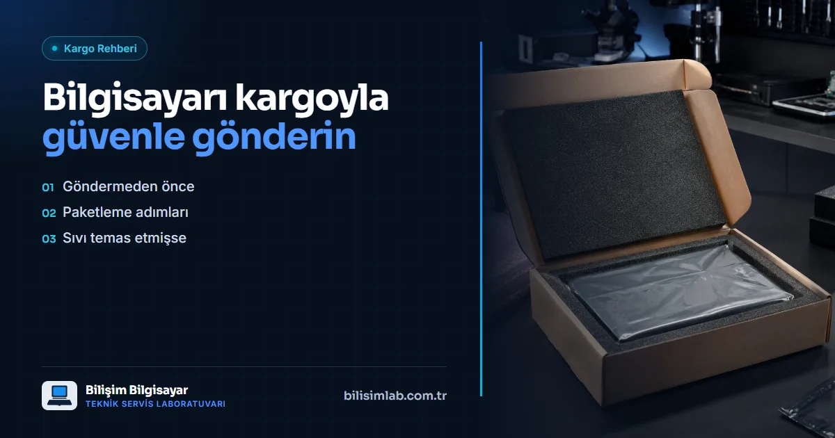 Bilgisayarı kargoyla nasıl güvenle gönderirim? Adım adım paketleme rehberi