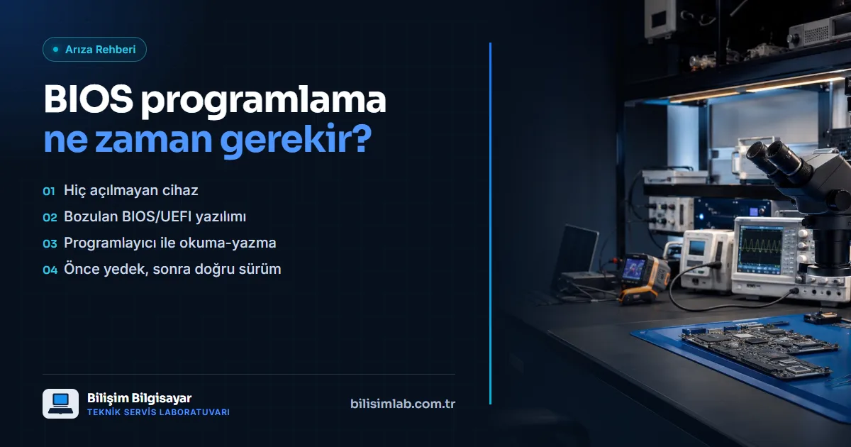 BIOS programlama hangi durumlarda gerekir?