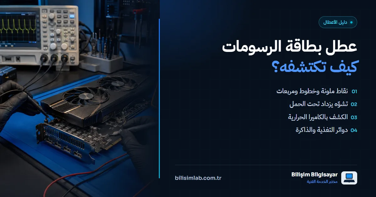 كيف يتم اكتشاف عطل بطاقة الرسوميات؟