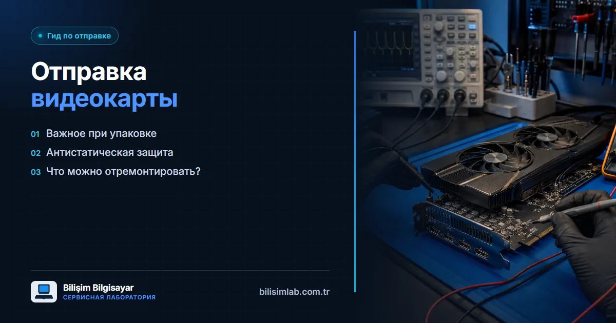 Отправка видеокарты (GPU) транспортной службой: на что обратить внимание