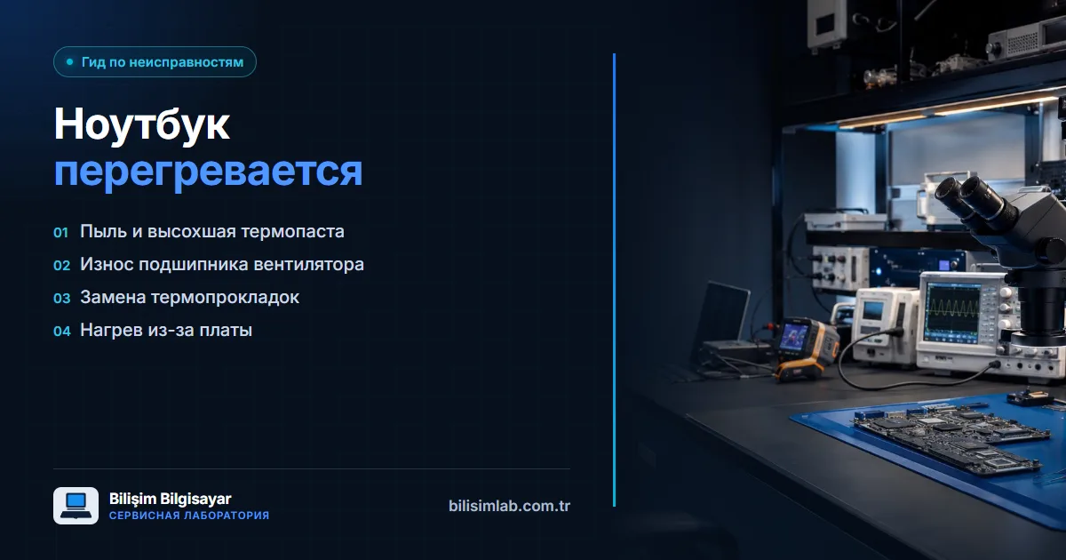 Ноутбук сильно греется, вентилятор очень шумит: причины и решение