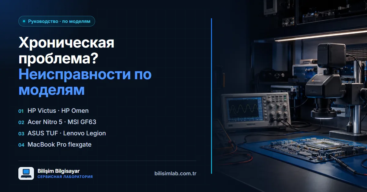 «Хронические проблемы» ноутбуков — действительно хронические? Известные неисправности по моделям и их надёжное решение