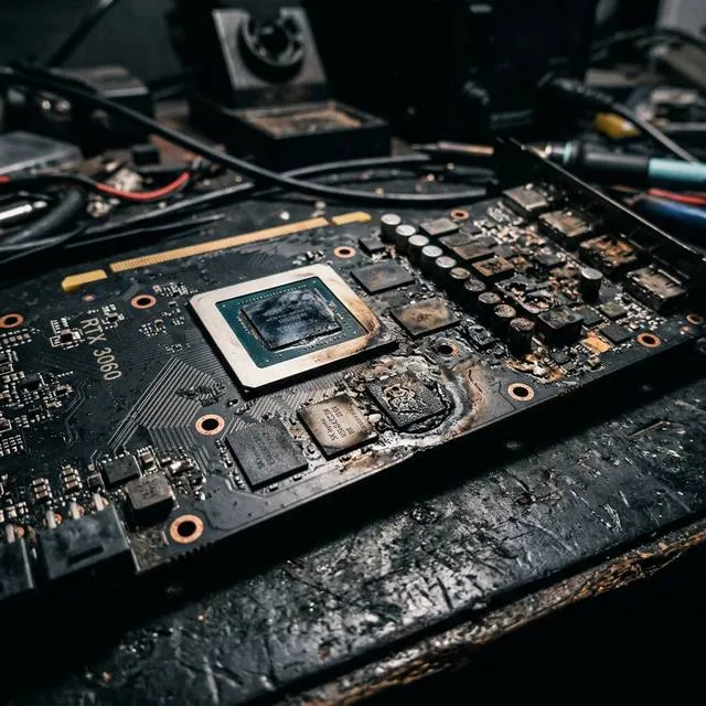 NVIDIA RTX 3060 Onarımı — önce